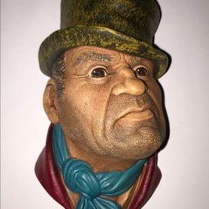 Bossons “Bill Sikes”/Oliver Twist Chalkware Head